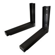 Кронштейн-крепление для СВЧ, нагрузка до 40 кг, CROMEX (КРОМЕКС) K-113, регулировка до 53 см, черный, 457880