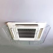 Экран для кондиционера потолочного размером от 750х750 до 850х850 мм, ПЭТ, прозрачный, 1,5 мм, 10000059