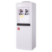 Кулер для воды AQUA WORK 0.8-LDR, напольный, НАГРЕВ/ЭЛЕКТРОННОЕ ОХЛАЖДЕНИЕ, 2 крана, белый, 27930