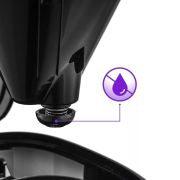 Кофеварка капельная KITFORT КТ-752, 900 Вт, объем 1,25 л, дисплей, черный/стальной