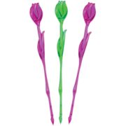 Пики пластиковая «Тюльпан» 400 шт/уп