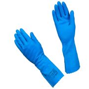 Перчатки латексные/нитриловые Gward SL1 синие размер 10 (XL), многоразовые КЩС