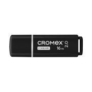 Флеш-диск 16 GB, CROMEX (КРОМЕКС) Standard USB 2.0, черный, 514158