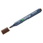 Маркер перманентный Berlingo «Multiline PE300» коричневый, пулевидный, 3мм