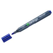 Маркер перманентный Berlingo «Multiline PE300» синий, пулевидный, 3мм