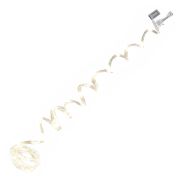 Электрогирлянда-конский хвост уличная, 3 м, 600 LED, тёплый белый, 220 V, контроллер, ЗОЛОТАЯ СКАЗКА, 592553