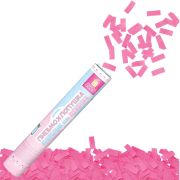 Хлопушка пневматическая 30 см «Мальчик или девочка», бумага, розовый цвет, ЗОЛОТАЯ СКАЗКА, 592456