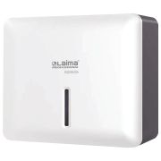 Диспенсер для полотенец LAIMA PROFESSIONAL SUPER (Система H2), Z-сложения, ABS-пластик, белый, 609505