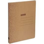 Скоросшиватель из микрогофрокартона А4/30 мм бурый OfficeSpace, до 300л.