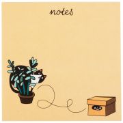 Блок для записей 85*85мм, 100л. MESHU , «Cute friends», на склейке