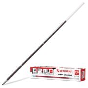 Стержень шариковый BRAUBERG 152 мм, КРАСНЫЙ, узел 1 мм, линия письма 0,5 мм