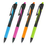 Ручка шариковая автоматическая BRAUBERG ULTRA-RT NEON, СИНЯЯ, 0,7 мм, линия 0,35 мм