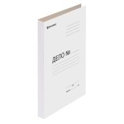 Папка без скоросшивателя «Дело», картон, плотность 440 г/м2, до 200 листов, BRAUBERG