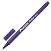 Ручка капиллярная (линер) ФИОЛЕТОВАЯ 0,4 мм BRAUBERG «Aero», трехгранная, металлический наконечник