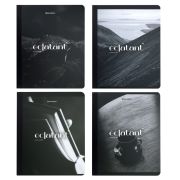 Тетрадь клетка А5 96 л на сшивке с корешком, клетка, обложка картон, «Simplicity»