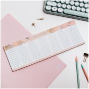 Планер на неделю MESHU 297*105 мм, 30л., «Terracotta», на склейке