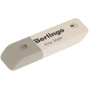 Ластик Berlingo «City style», скошенный, комбинированный, натуральный каучук, 52*14*8мм