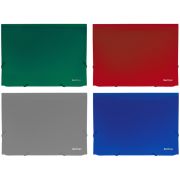 Папка на резинке А4 пластиковая 13 отделений ассорти Berlingo