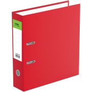 Папка-регистратор СТАММ «Офис», 70мм, бумвинил, красная