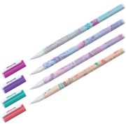 Ручка шариковая синяя, 0,7мм Berlingo «Funline. Capitals», рисунок на корпусе, ассорти