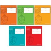 Тетрадь линия А5 18 л. на скобе, обложка мелованный картон Greenwich Line «Royal book», УФ-лак,  80гр/м2