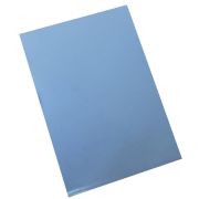 Папка-уголок прозрачная 100 мкм пластиковая Бюрократ Economy