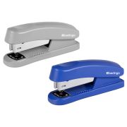 Степлер №24/6, 26/6 Berlingo «Universal» до 30л., пластиковый корпус, синий