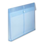 Папка-конверт с кнопкой, ассорти А4 180 мкм, с расширенным пластиком, Бюрократ