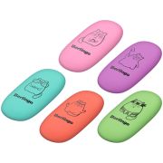 Ластик Berlingo «Lazy Cats», овальный, термопластичная резина, 49*23*9мм