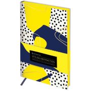 Ежедневник недатированный, А5, 136л., кожзам, Greenwich Line «Vision. Stylish abstraction», тон. блок, цветной срез