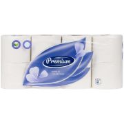 Бумага туалетная OfficeClean «Premium», 3-слойная, 8шт., 28,5м/рул., тиснение, белая