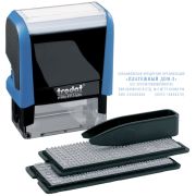 Штамп самонаборный 5 строк Trodat, синяя подушка