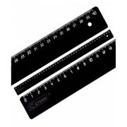 Линейка 40 см Стамм черная