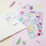 Набор бумажных наклеек MESHU «Good vibe» 5шт.