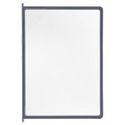 Панель для демосистем А4, с табулятором, серая рамка, BRAUBERG