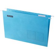 Подвесная папка синяя OfficeSpace Foolscap 365*240 мм, до 80 листов, 190 г/м2