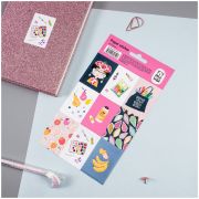 Наклейки бумажные MESHU «Art dream», 12*21см, 9 наклеек, европодвес