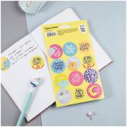 Наклейки бумажные MESHU «Perfect day», 12*21см, 12 наклеек, европодвес