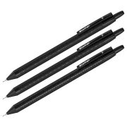 Карандаш механический 0,5 мм Berlingo «Doubleblack» с ластиком, ассорти