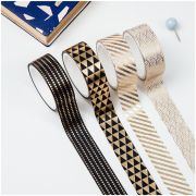 Набор клейких декоративных лент MESHU «Golden shine», 4шт