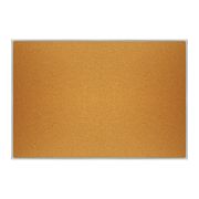 Доска пробковая OfficeSpace, 100*150см, алюминиевая рамка