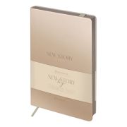 Ежедневник недатированный, А5, 136л., кожзам, Greenwich Line «New Story. Beige», тон. блок