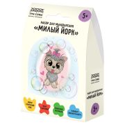 Набор для мыловарения ТРИ СОВЫ «Милый Йорк», 1 мыло с картинкой, картонная коробка