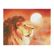 Алмазная мозаика ТРИ СОВЫ «Закат», 40*50см, холст на деревянном подрамнике, картонная коробка с пластиковой ручкой