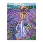 Алмазная мозаика ТРИ СОВЫ «Прованс», 40*50см, холст на деревянном подрамнике, картонная коробка с пластиковой ручкой