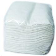 Салфетки бумажные 24*24*100л/уп Белые РФ