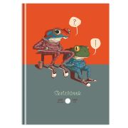 Скетчбук 100л., А5 BG «Поговорим?», 7БЦ, глянцевая ламинация, 100г/м2