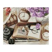 Алмазная мозаика ТРИ СОВЫ «Фотоальбом», 40*50см, холст, картонная коробка с пластиковой ручкой