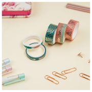 Набор клейких декоративных лент MESHU «Feather», 5шт