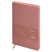 Ежедневник недатированный, А5, 136л., кожзам, Greenwich Line «Your choice. Coral», тон. блок, цветной срез